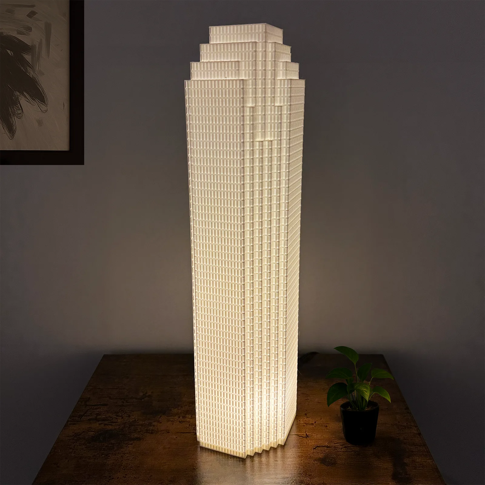 Dallas Bank of America Plaza Lamp