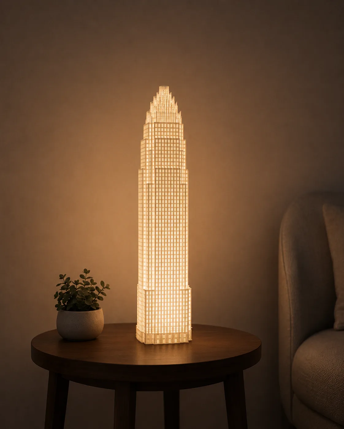 Bank of America Corporate Center Lamp