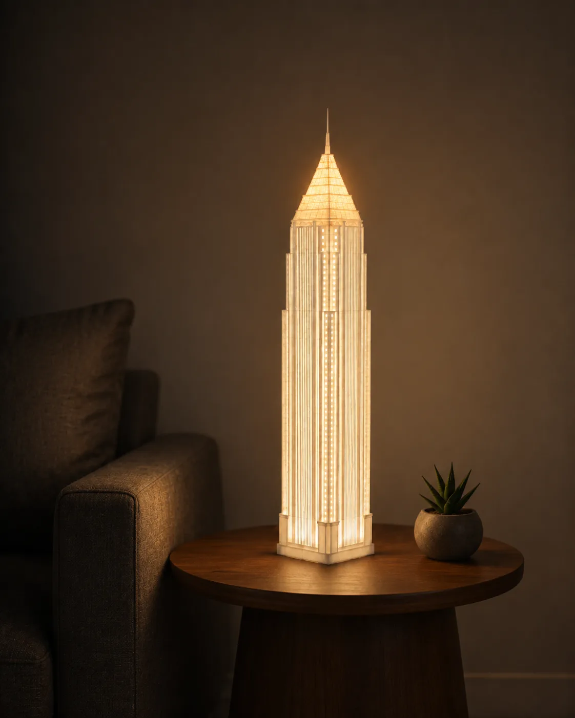 Atlanta's Bank of America Plaza Lamp