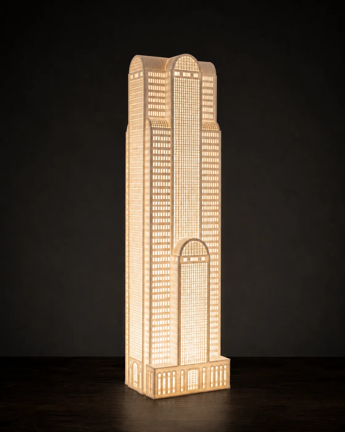 Comerica Bank Tower Lamp