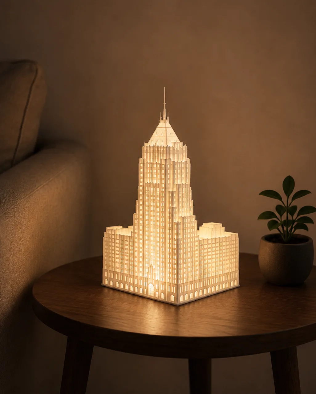Fisher Building Lamp