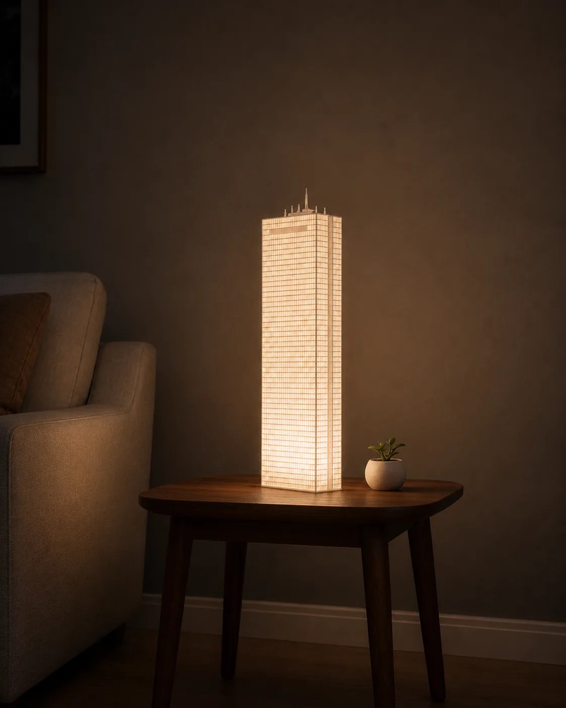Boston's John Hancock Tower Lamp