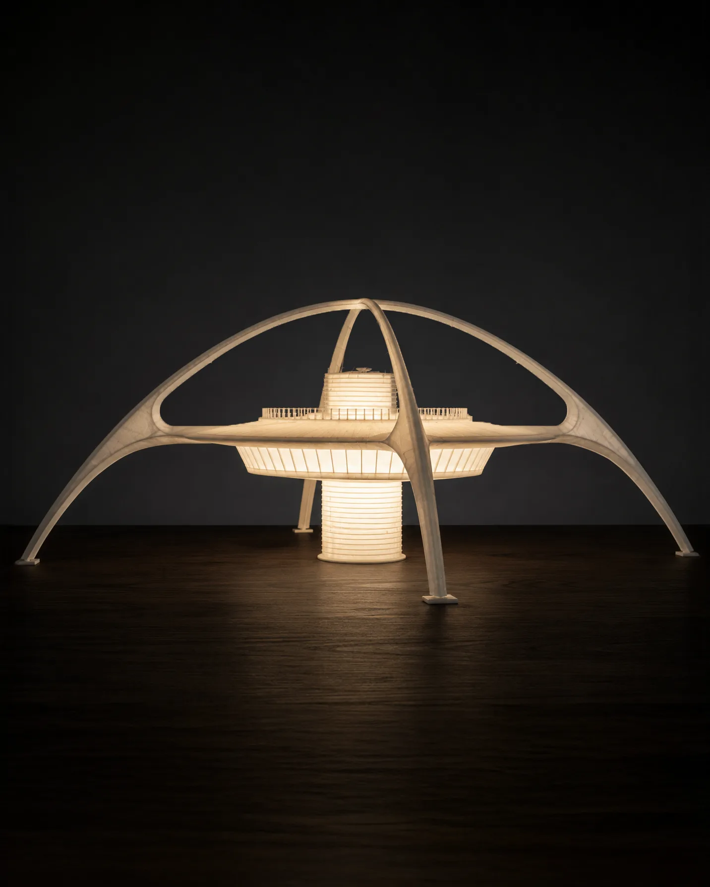 LAX Theme Building Lamp