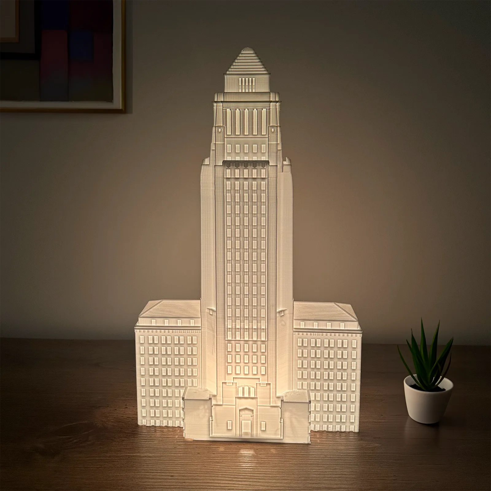 Los Angeles City Hall Lamp