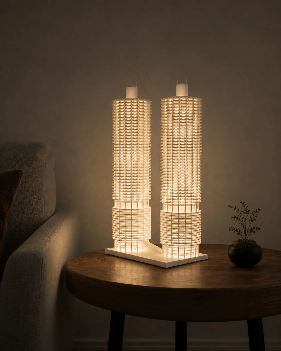 Marina City Lamp