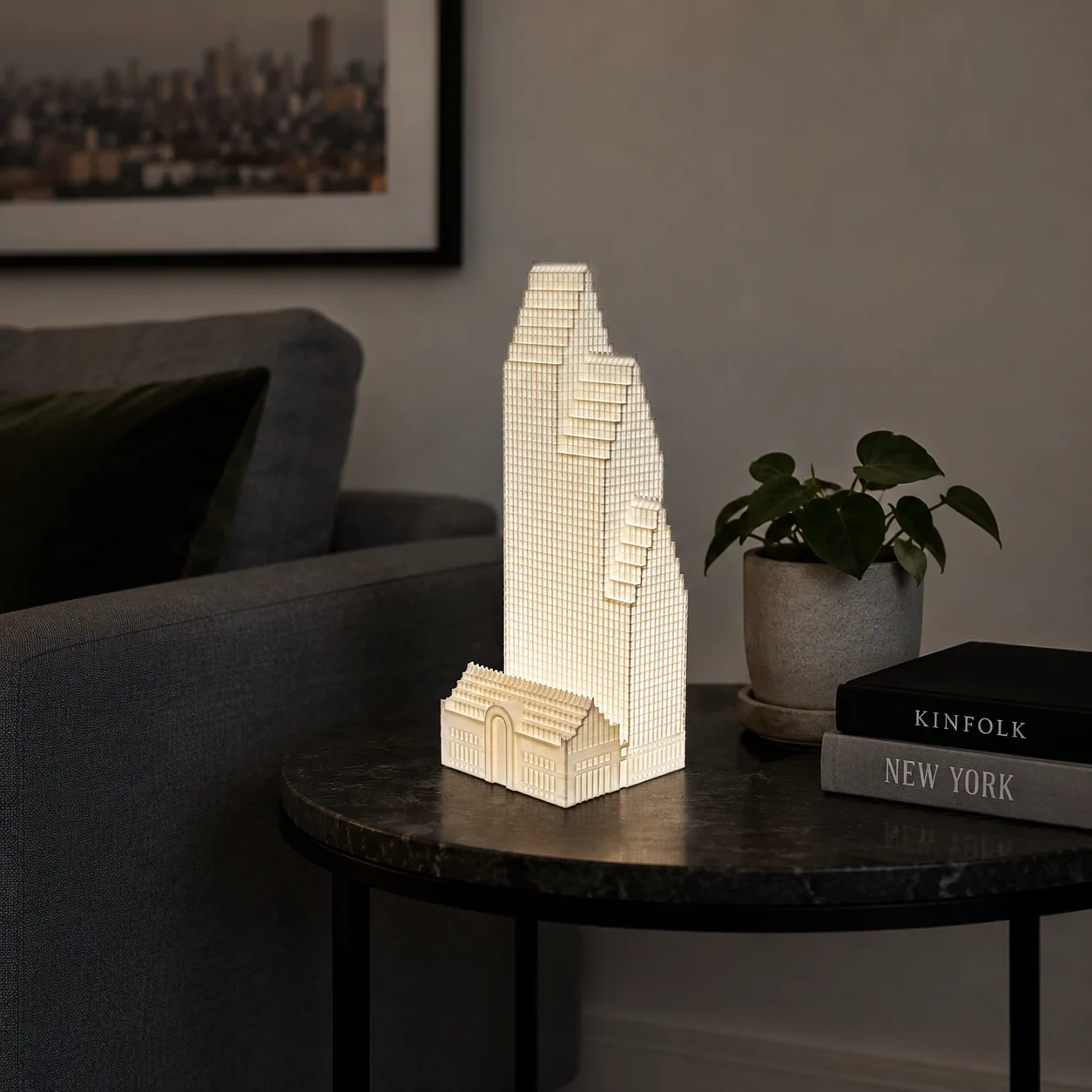 TC Energy Center Lamp