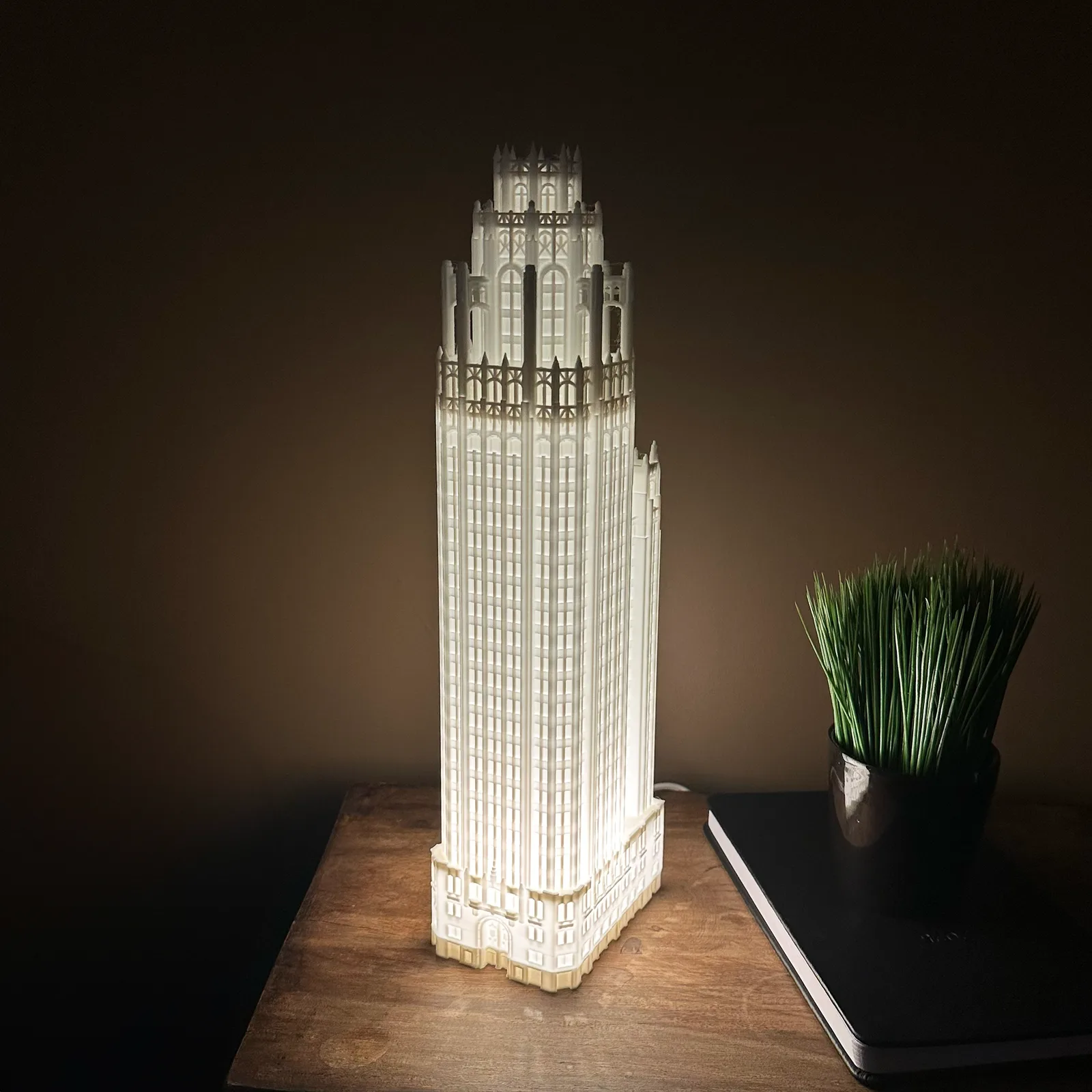 Tribune Tower Lamp