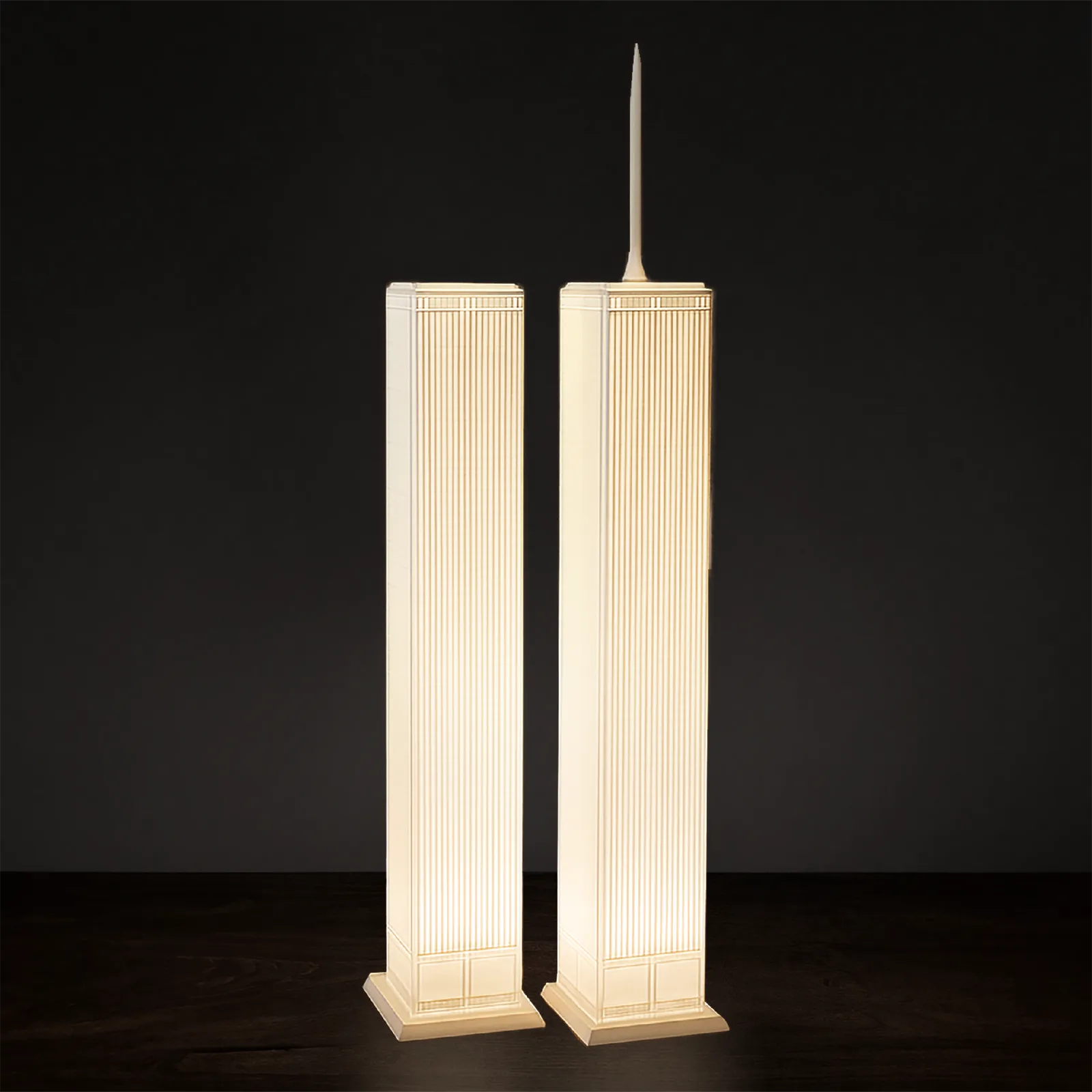 Twin Towers Lamps
