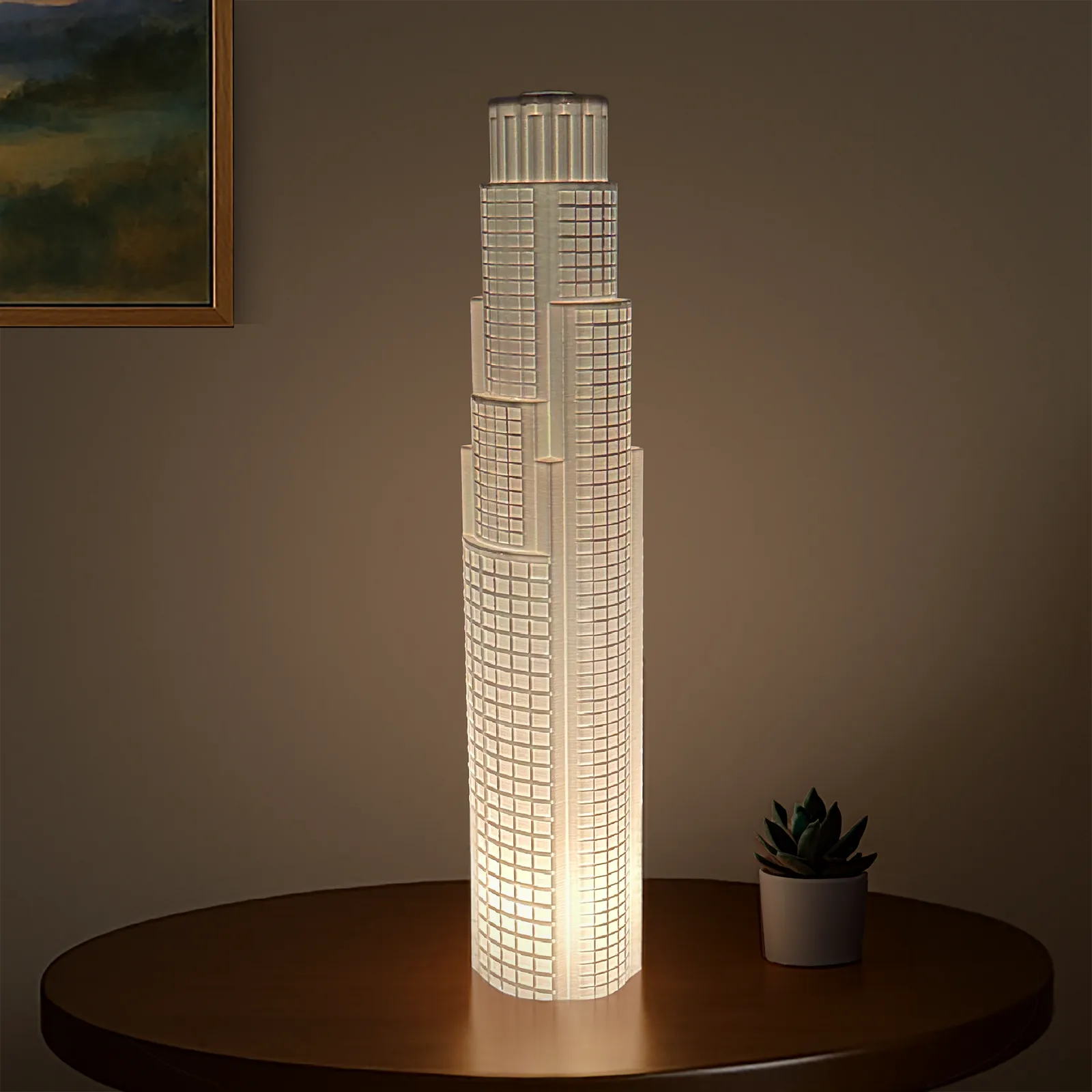 US Bank Tower Lamp