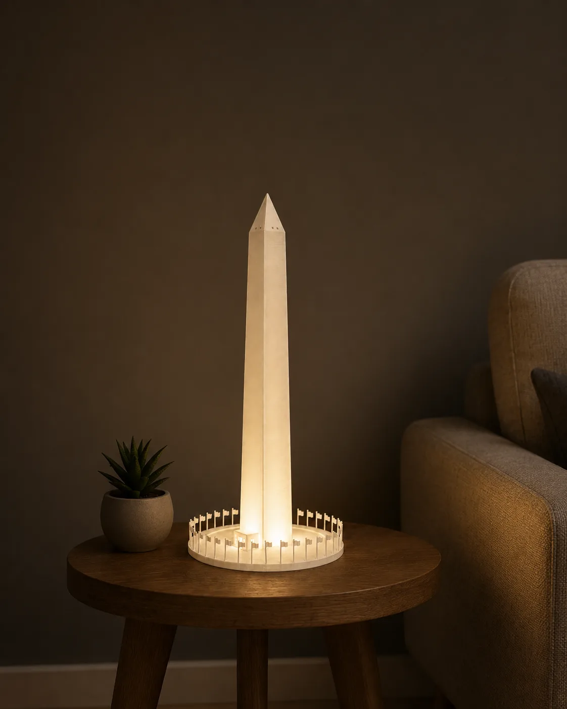 Washington Monument Lamp