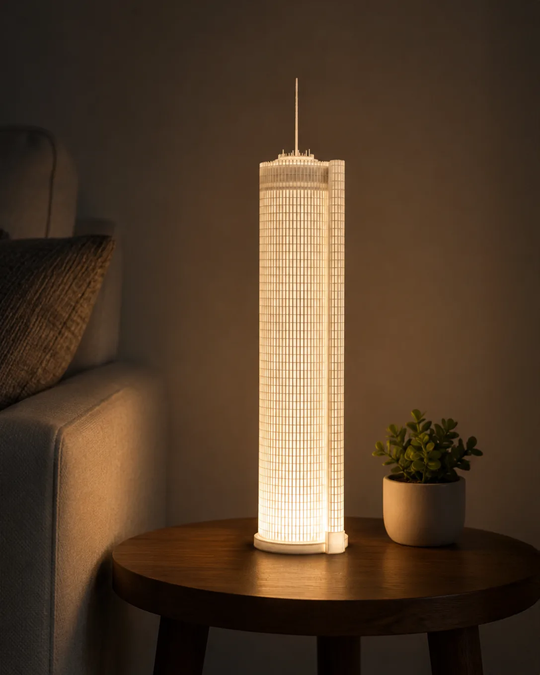 Westin Peachtree Plaza Lamp