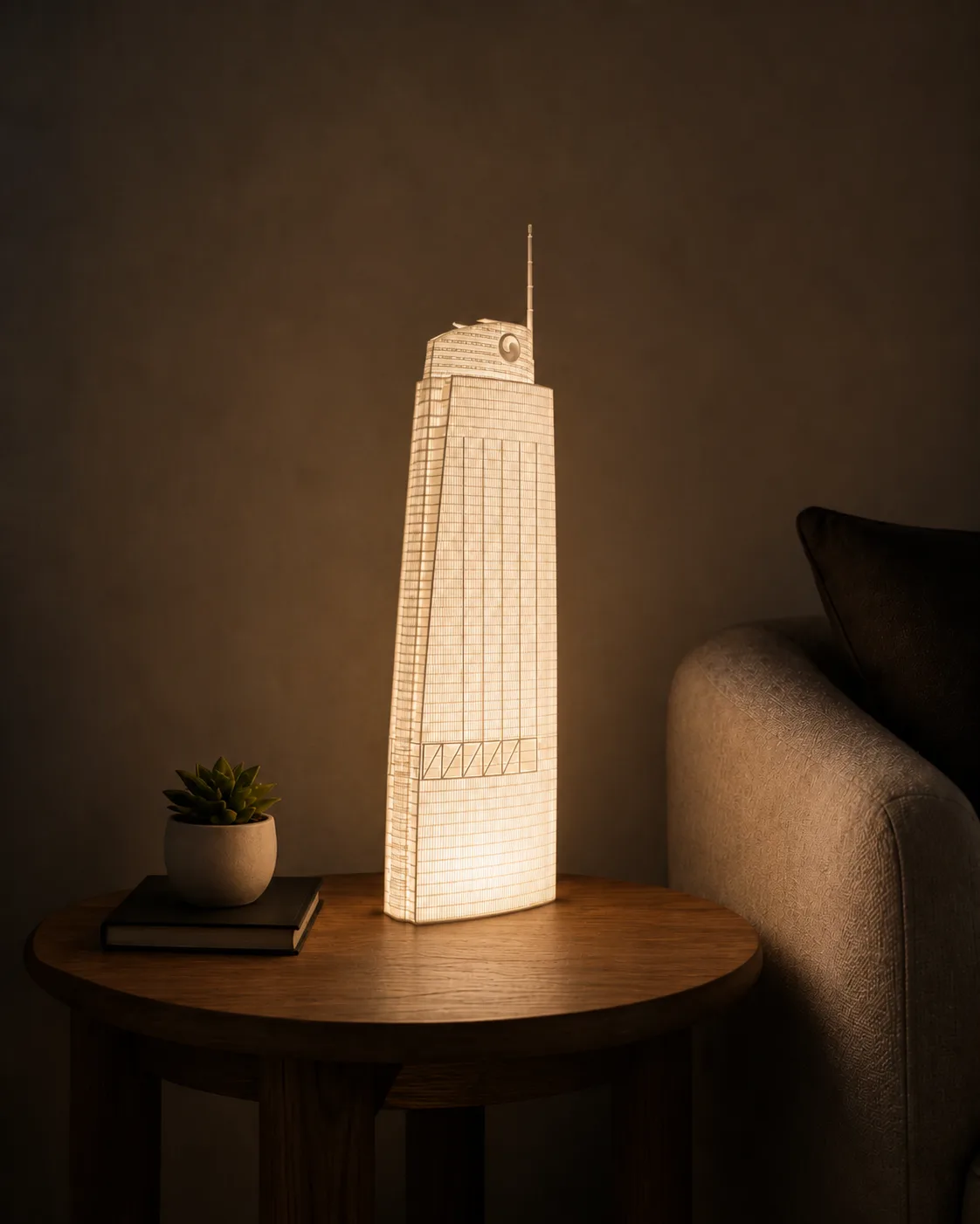 Wilshire Grand Center Lamp