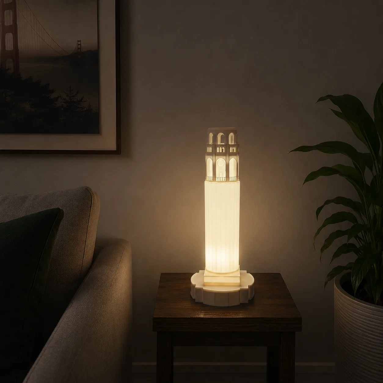 Coit Tower Lamp