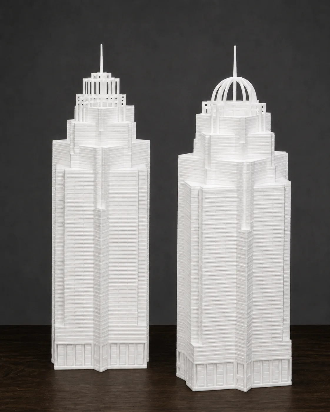 King & Queen Towers Lamp