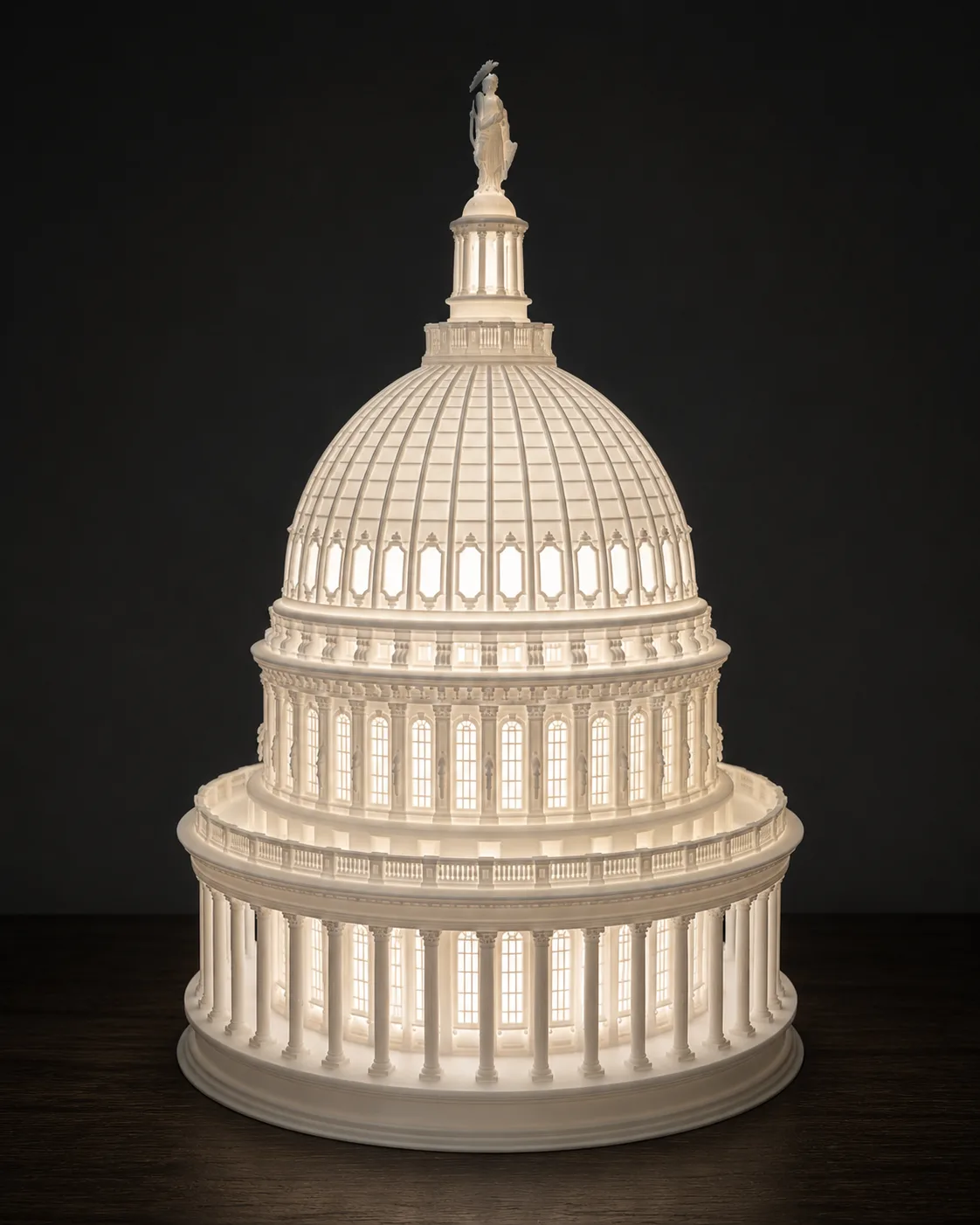 US Capitol Building Lamp